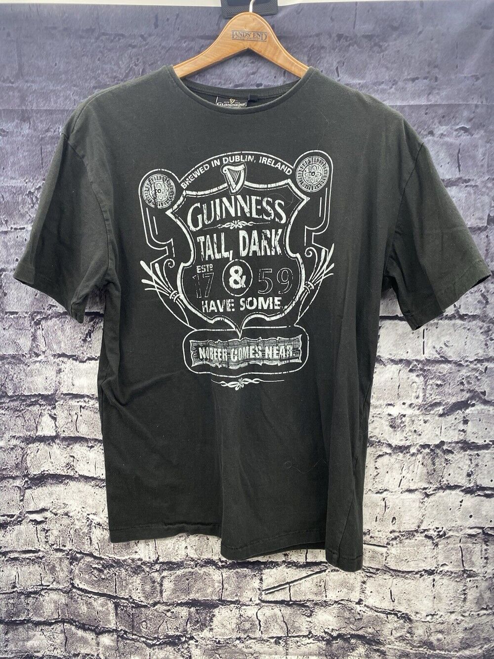 Guinness T Shirt Womens 2XL Black Short Sleeve T Shirt